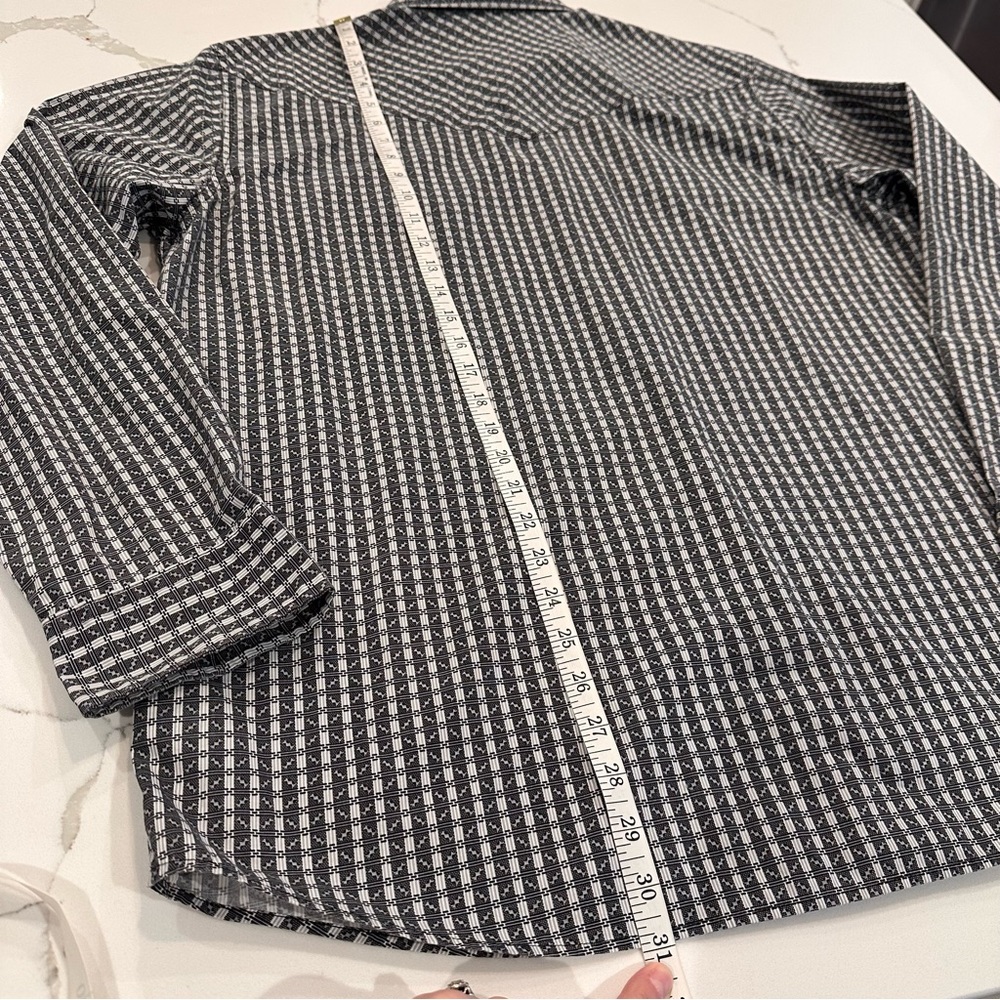 Gibson Trading Co Black Pearl Snap Western Shirt Mens XL Long Sleeve Plaid Rodeo - Picture 10 of 10